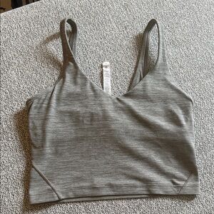 Lululemon Olive Gray Tank